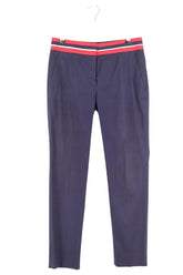 Pantalon droit Prada Bleu en Synthétique, taille M - Seconde Main