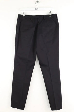 Pantalon droit Prada Noir en Coton