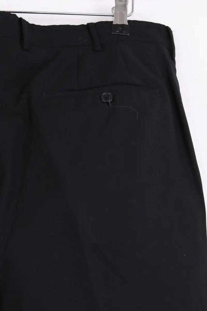 Pantalon droit Prada Noir en Laine