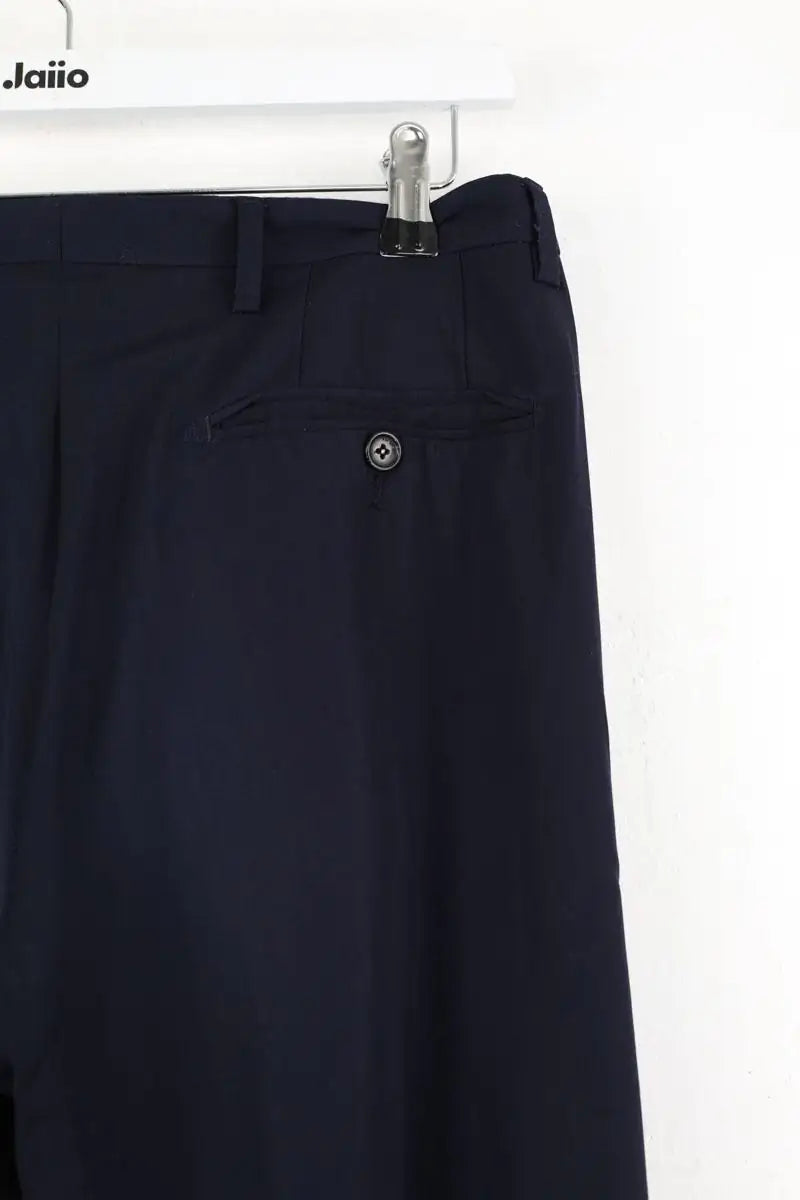 Pantalon droit Raf Simons Marine en Coton