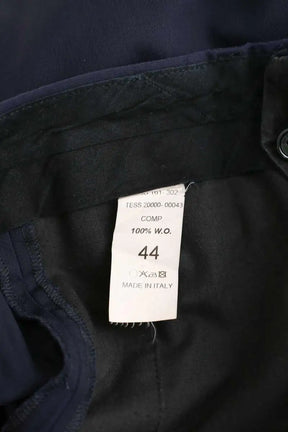 Pantalon droit Raf Simons Marine en Coton