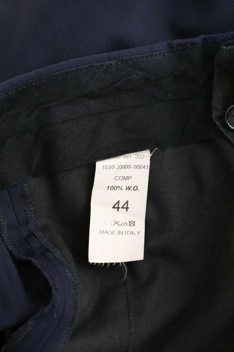 Pantalon droit Raf Simons Marine en Coton