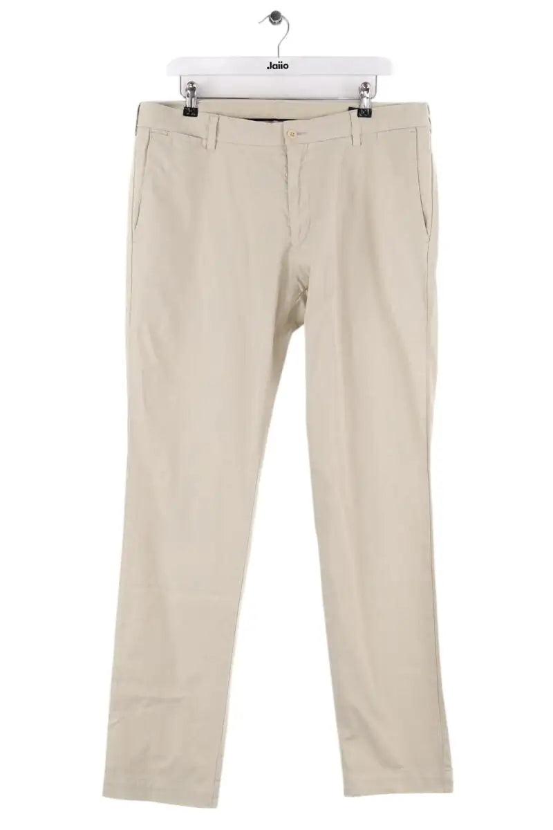 Pantalon droit Ralph Lauren Beige en Coton, taille M - Seconde Main