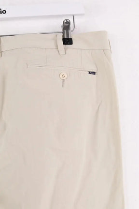Pantalon droit Ralph Lauren Beige en Coton