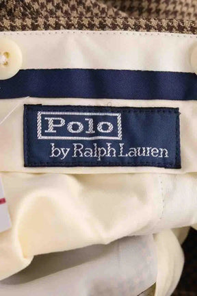 Pantalon droit Ralph Lauren Camel en Laine
