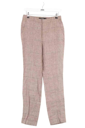 Pantalon droit Ralph Lauren Camel en Laine, taille XS - Seconde Main