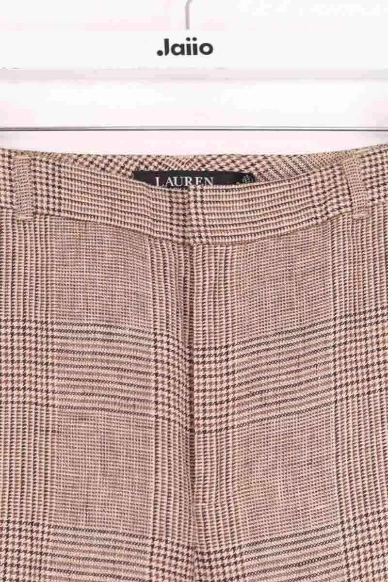 Pantalon droit Ralph Lauren Camel en Laine