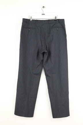 Pantalon droit Ralph Lauren Gris en Laine