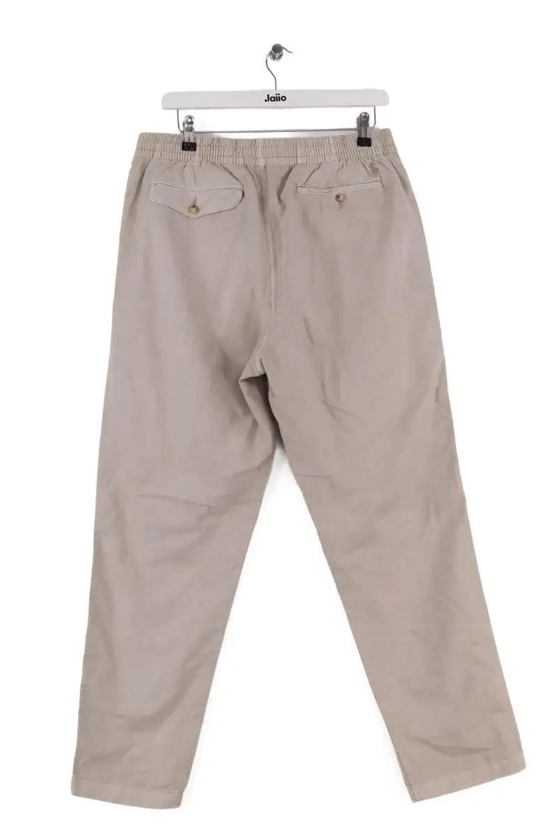 Pantalon droit Ralph Lauren Kaki en Coton