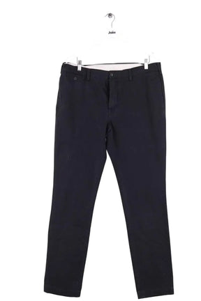 Pantalon droit Ralph Lauren Noir en Coton, taille M - Seconde Main