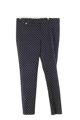 Pantalon droit Ralph Lauren Noir en Coton, taille M - Seconde Main