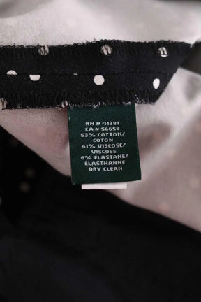 Pantalon droit Ralph Lauren Noir en Coton