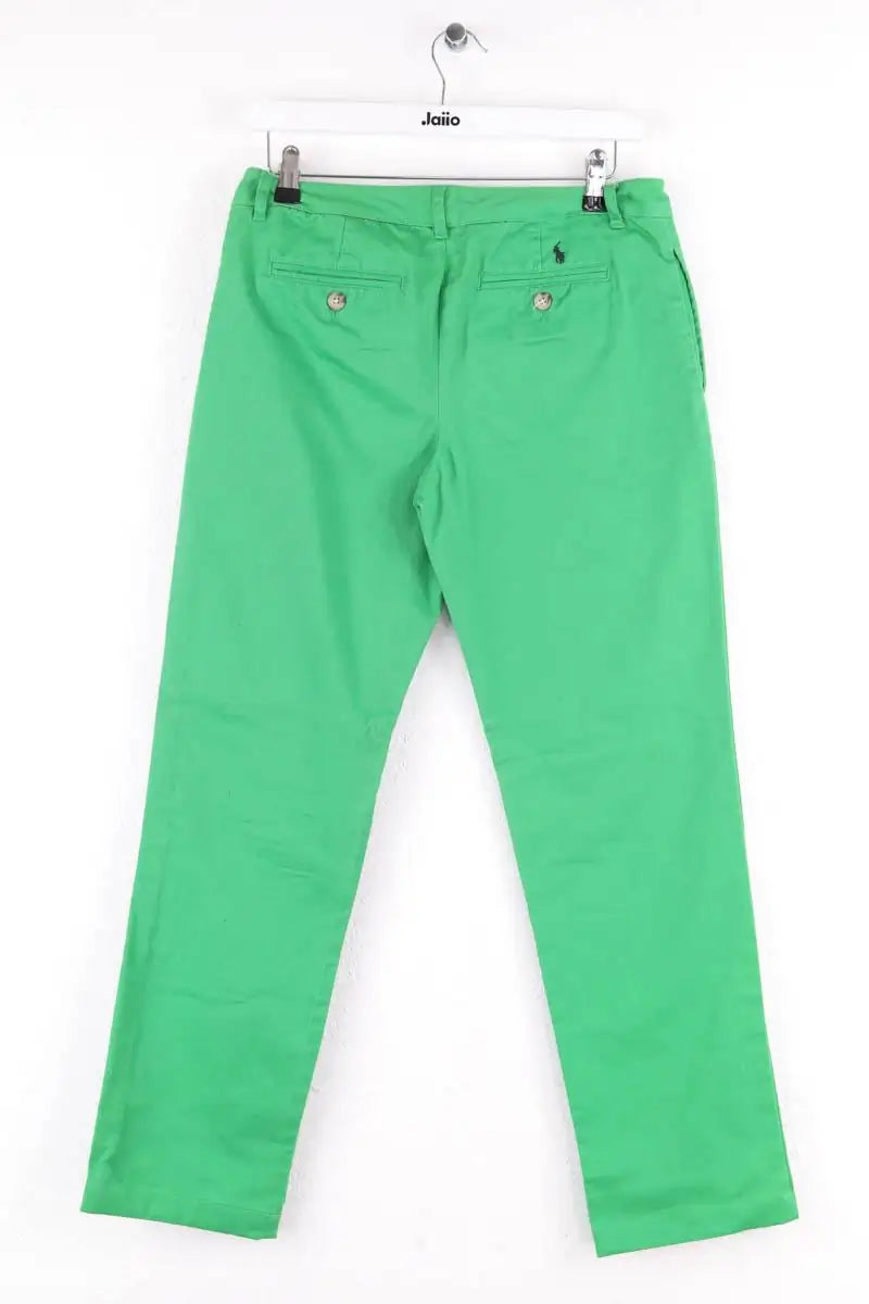 Pantalon droit Ralph Lauren Vert en Coton