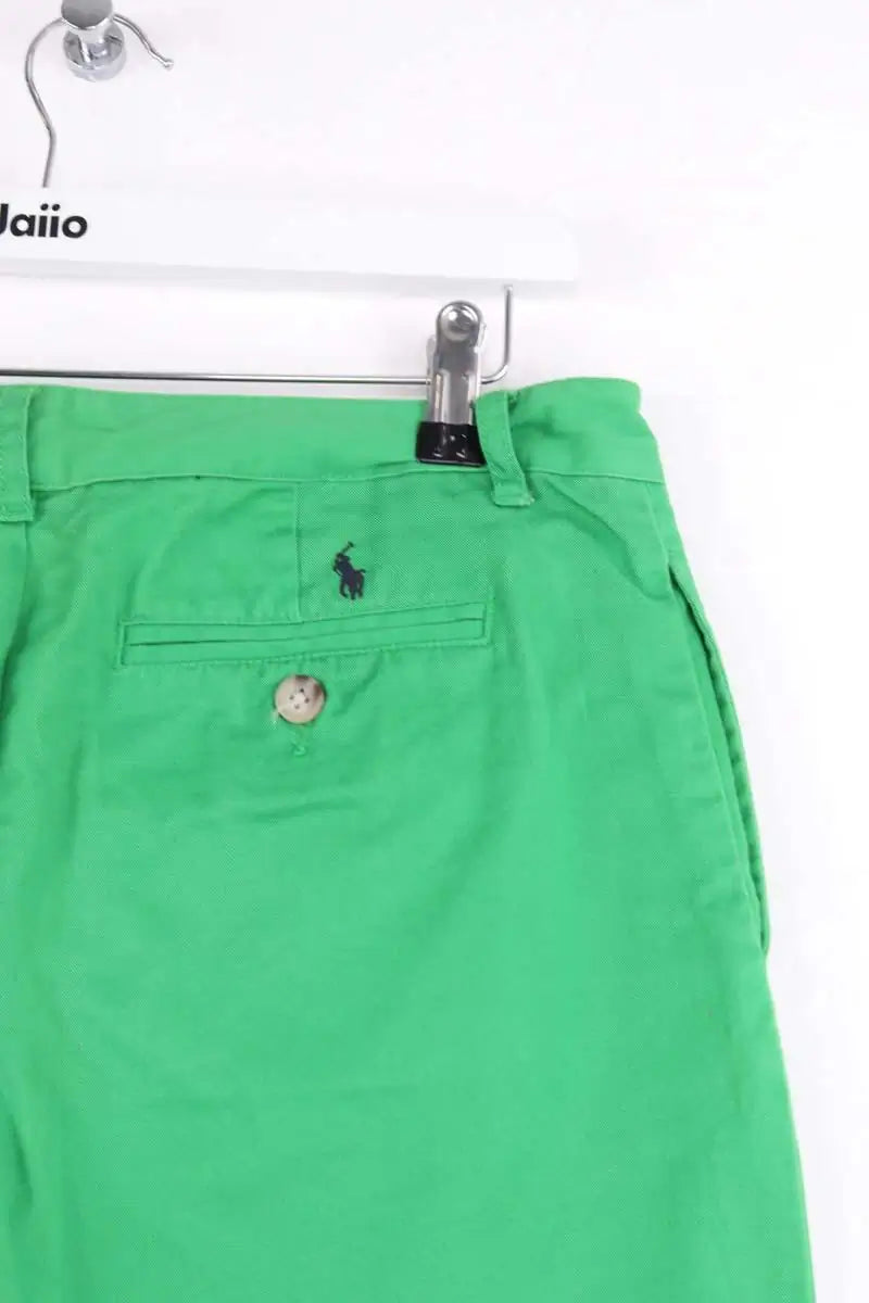 Pantalon droit Ralph Lauren Vert en Coton
