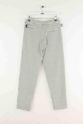 Pantalon droit Roseanna Blanc en Viscose