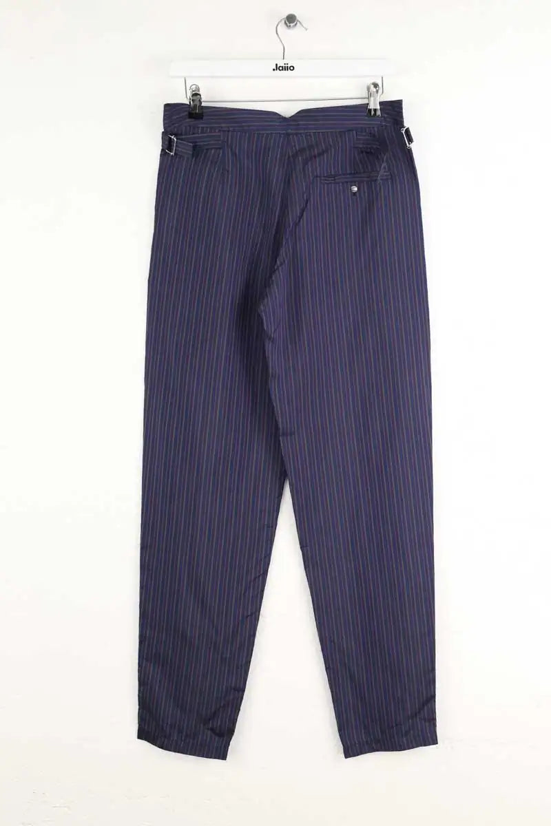 Pantalon droit Roseanna Bleu en Synthétique