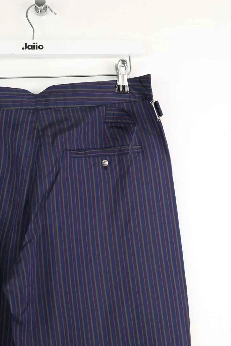 Pantalon droit Roseanna Bleu en Synthétique