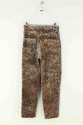 Pantalon droit Roseanna Marron en Synthétique