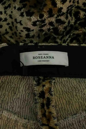 Pantalon droit Roseanna Marron en Synthétique