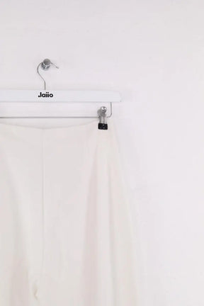 Pantalon droit Saaj Blanc en Coton