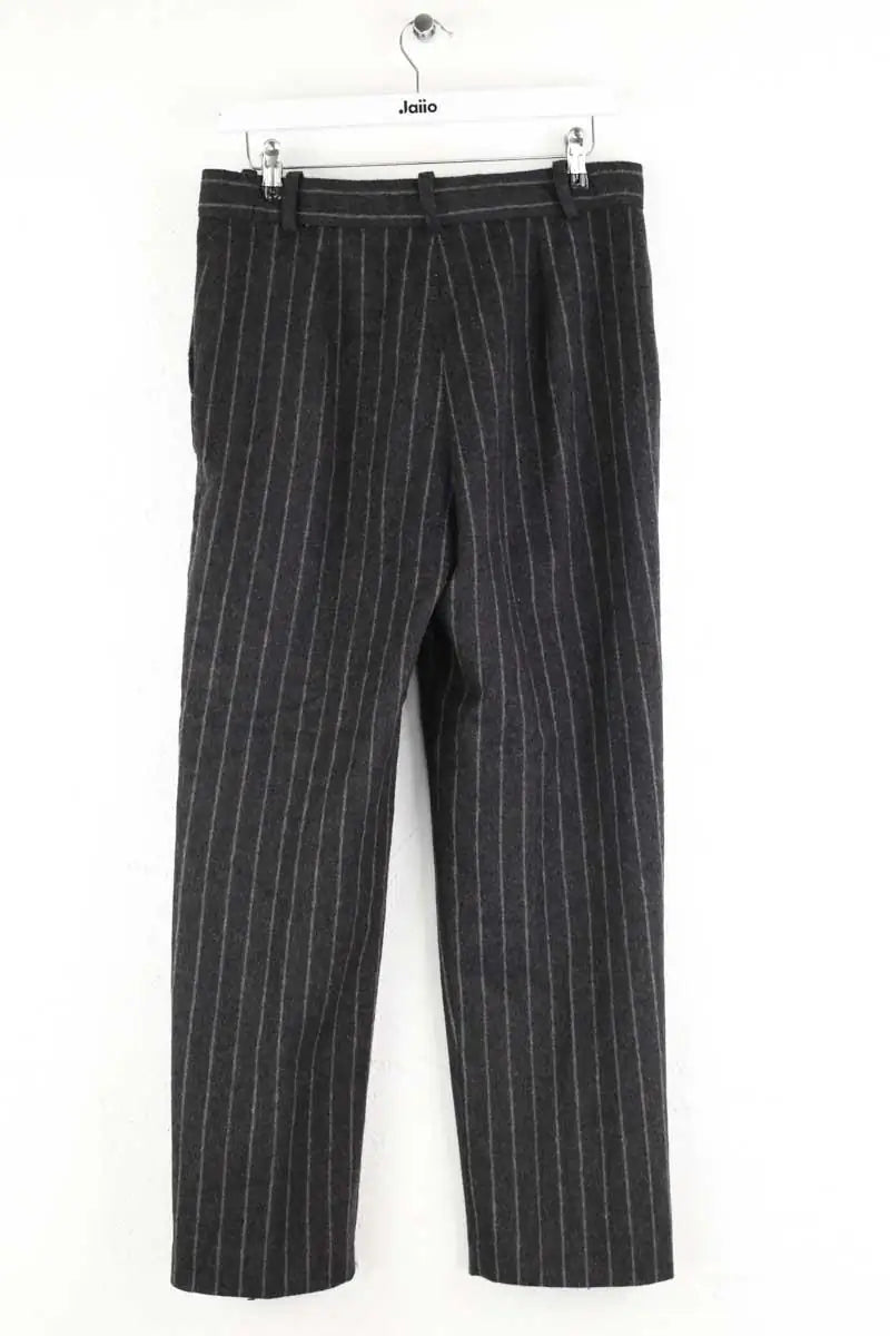 Pantalon droit Sandro Anthracite en Laine
