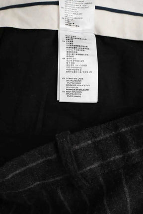 Pantalon droit Sandro Anthracite en Laine