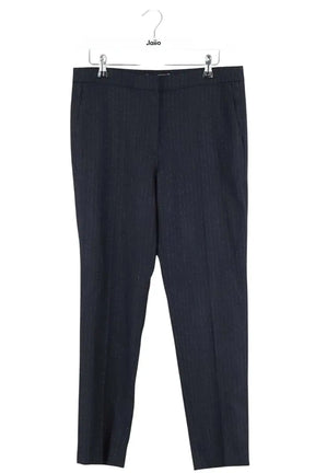 Pantalon droit Sandro Bleu en Polyester, taille L - Seconde Main