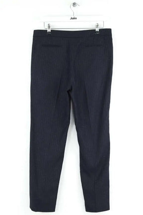 Pantalon droit Sandro Bleu en Polyester