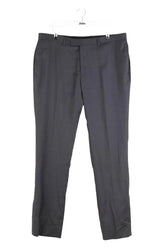 Pantalon droit Sandro Gris en Polyester, taille XL - Seconde Main