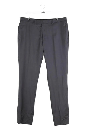 Pantalon droit Sandro Gris en Polyester, taille XL - Seconde Main