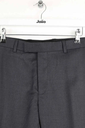 Pantalon droit Sandro Gris en Polyester