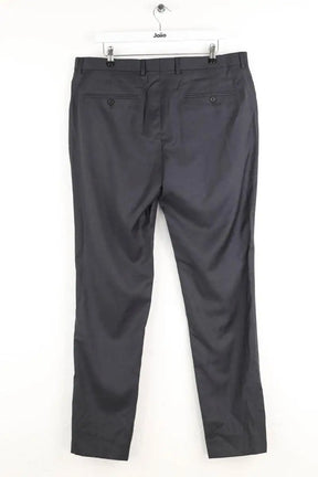 Pantalon droit Sandro Gris en Polyester