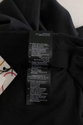 Pantalon droit Sandro Gris en Polyester