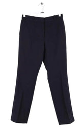 Pantalon droit Sandro Marine en Laine, taille M - Seconde Main