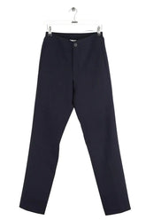 Pantalon droit Sandro Marine en Polyester, taille S - Seconde Main