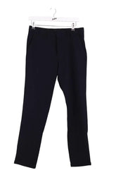 Pantalon droit Sandro Noir en Laine, taille S - Seconde Main