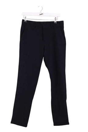 Pantalon droit Sandro Noir en Laine, taille S - Seconde Main