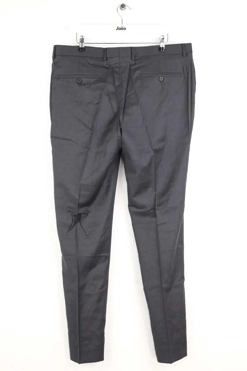 Pantalon droit Sandro Noir en Laine