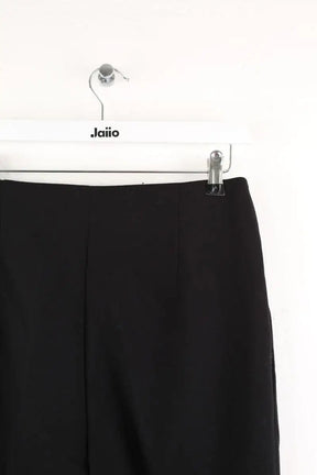 Pantalon droit Sandro Noir en Polyester