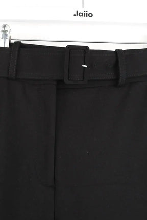 Pantalon droit Sandro Noir en Viscose