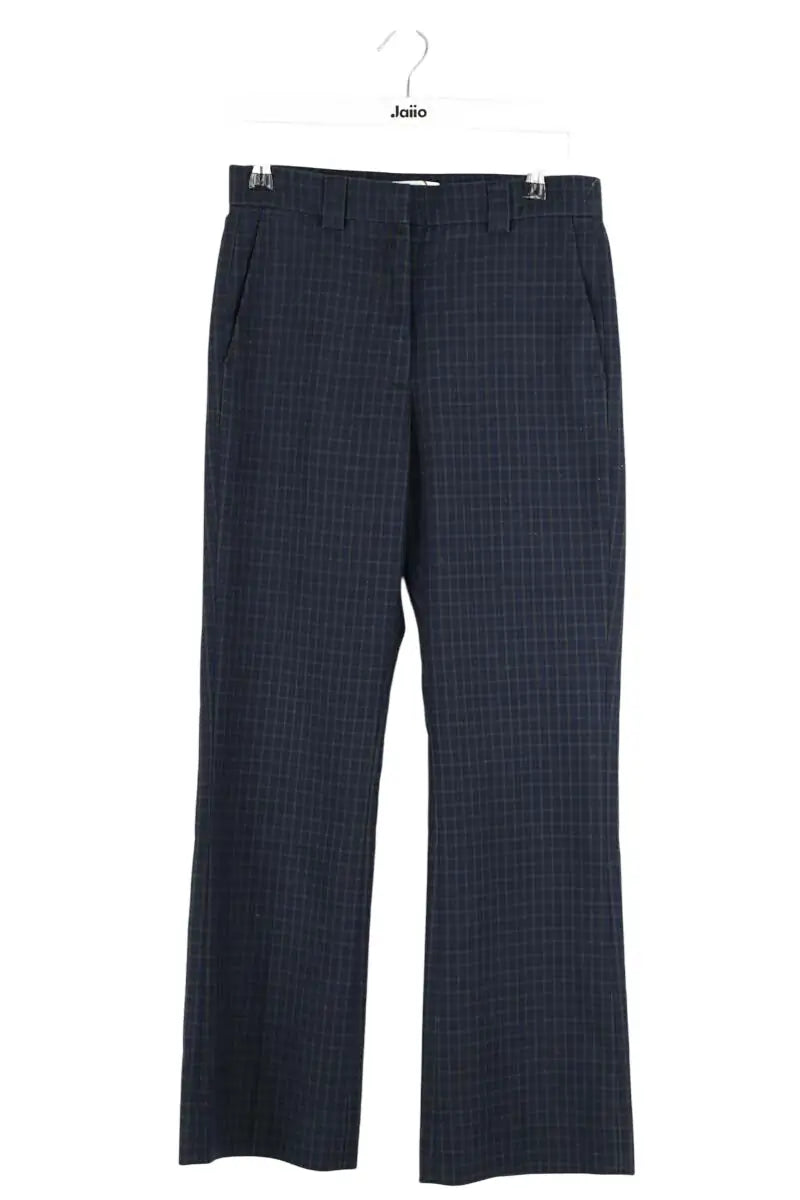 Pantalon droit Sandro Vert en Synthétique, taille S - Seconde Main