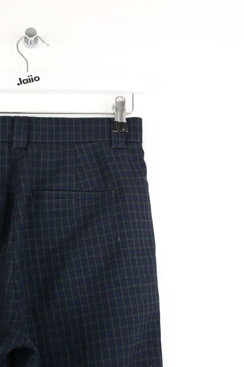 Pantalon droit Sandro Vert en Synthétique