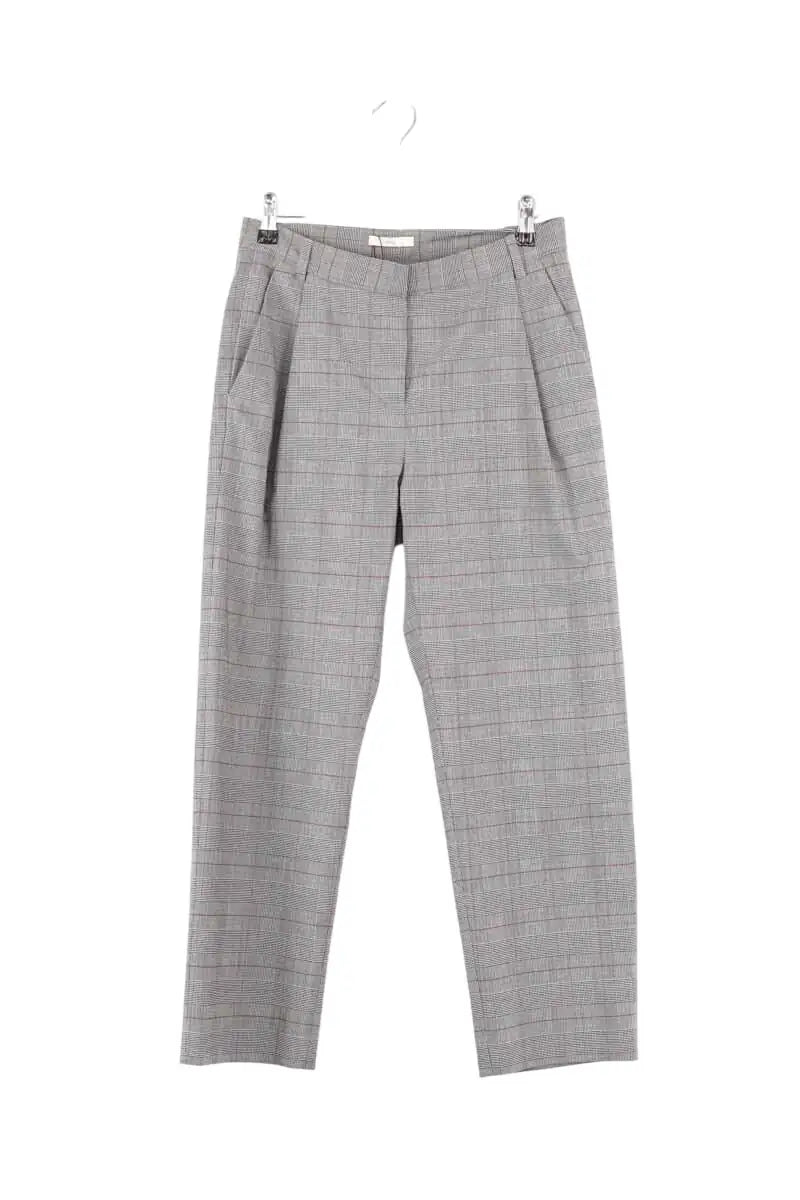 Pantalon droit Sessun Leopoldine Gris en Synthétique, taille S - Seconde Main