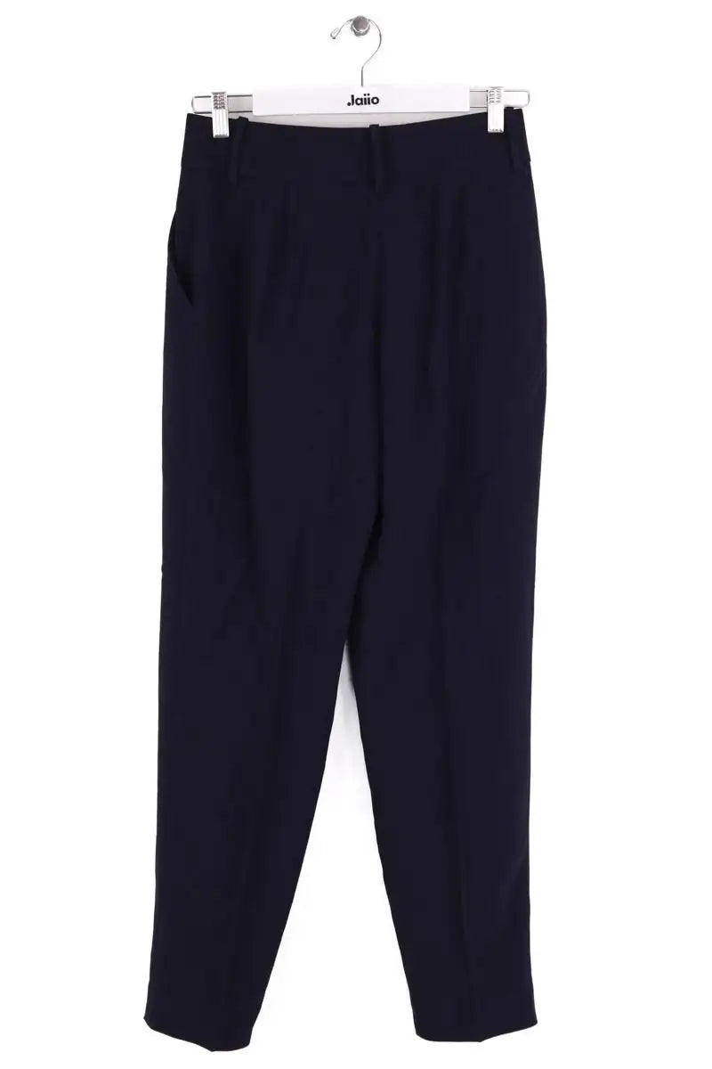 Pantalon droit Sézane Bleu en Laine