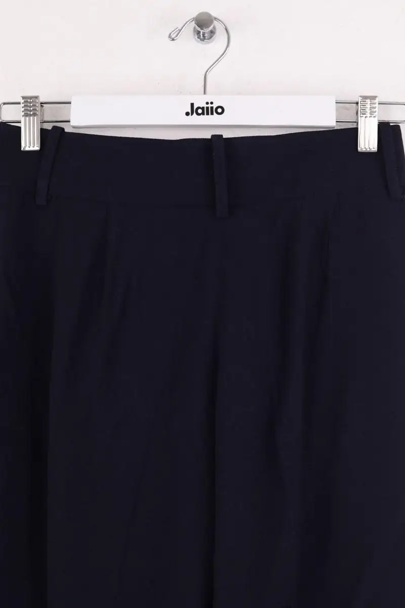 Pantalon droit Sézane Bleu en Laine