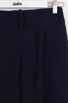 Pantalon droit Sézane Bleu en Laine