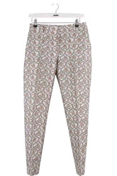 Pantalon droit Sézane Gris en Synthétique, taille S - Seconde Main
