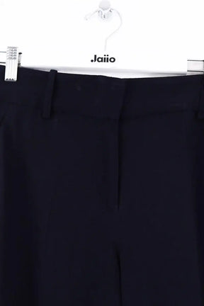 Pantalon droit Sézane Marine en Viscose