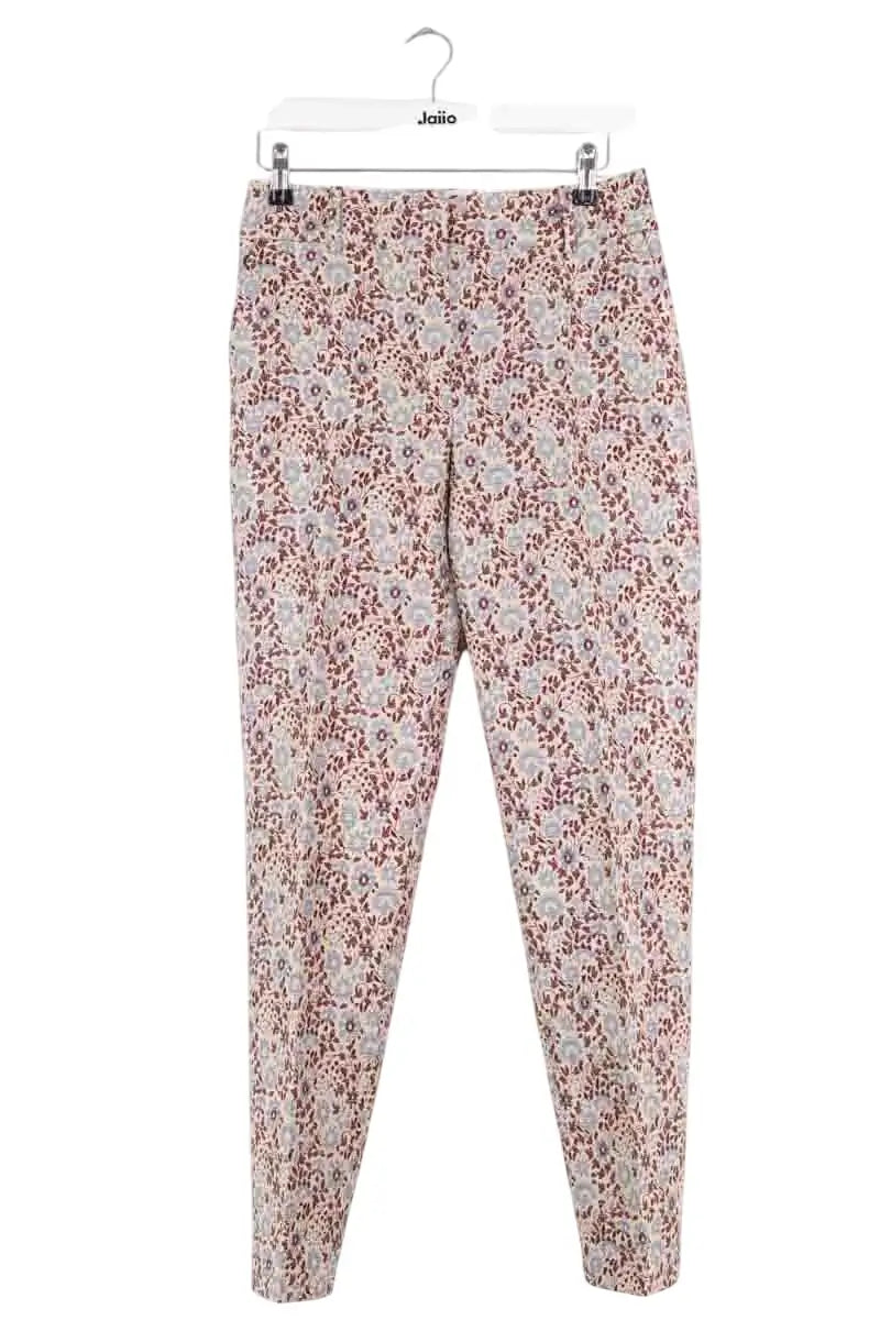 Pantalon droit Sézane Multicolore en Synthétique, taille XS - Seconde Main