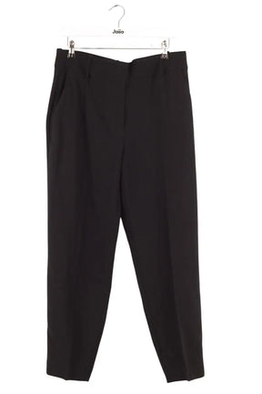 Pantalon droit Sézane Noir en Coton, taille XL - Seconde Main